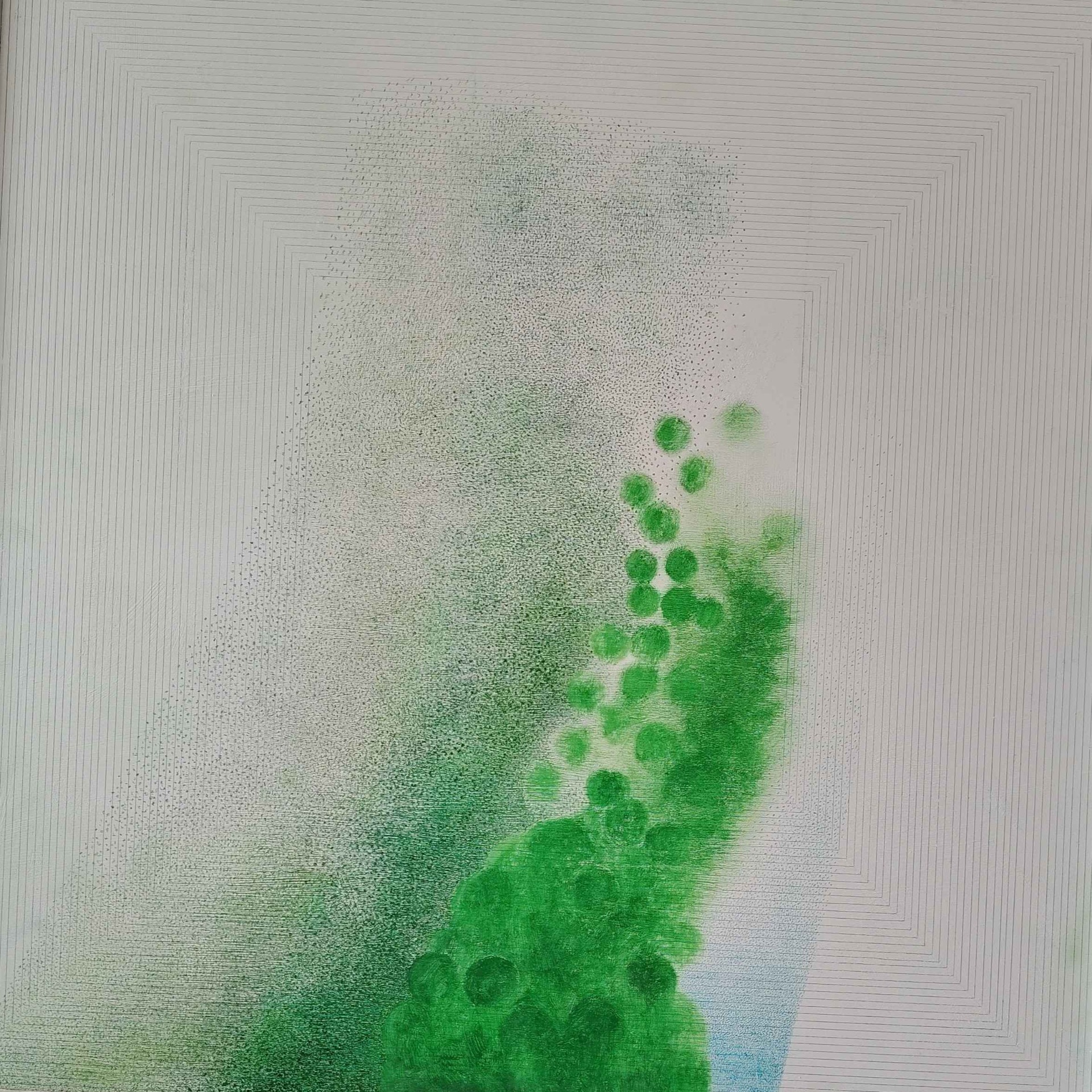 ČTVEREC SOUSTŘEDĚNÍ 5 akryl - SQUARE CONCENTRATION 5 acrylic