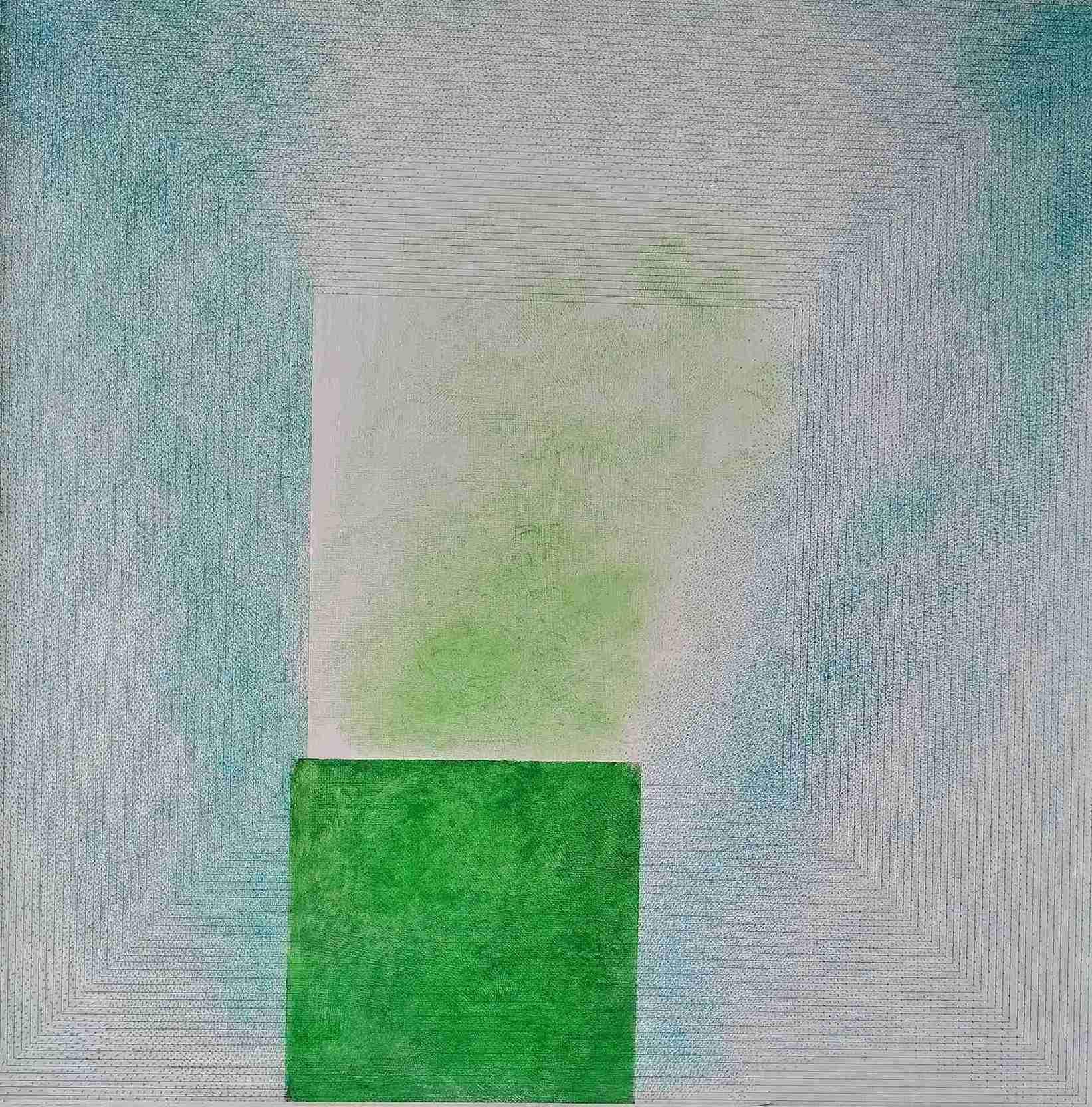 ČTVEREC SOUSTŘEDĚNÍ 10 akryl - SQUARE CONCENTRATION 10 acrylic