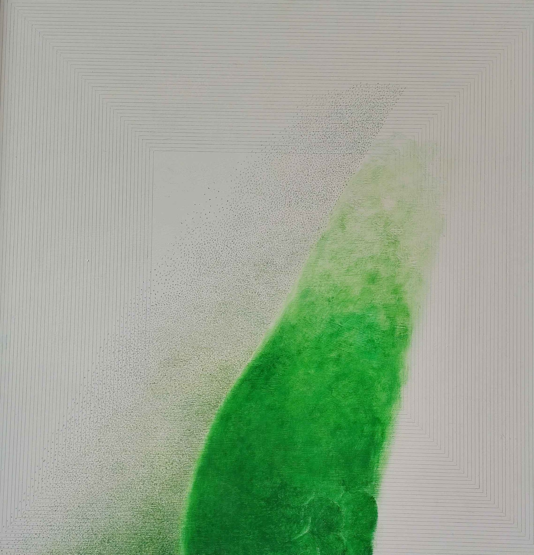 ČTVEREC SOUSTŘEDĚNÍ 11 akryl - SQUARE CONCENTRATION 11 acrylic