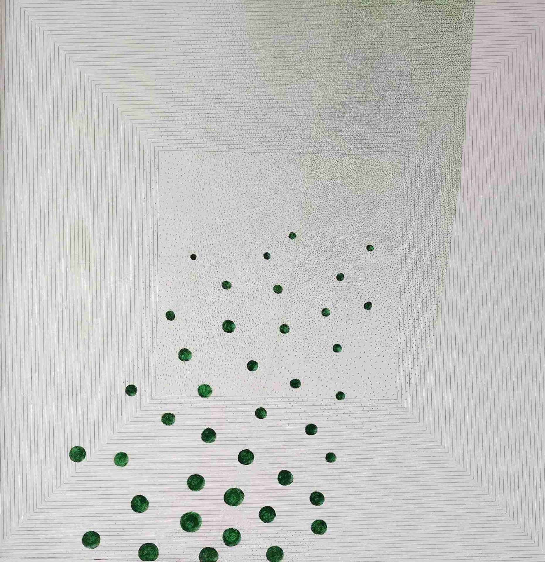 ČTVEREC SOUSTŘEDĚNÍ 13 akryl - SQUARE CONCENTRATION 13 acrylic