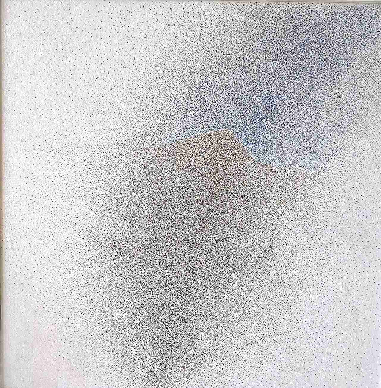 HLAVA 4 pastel - HEAD 4 coloured pencil