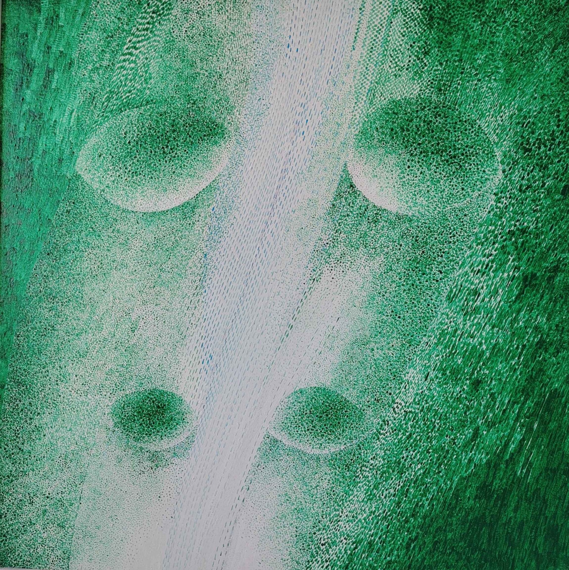 HLAVA 28 akryl - HEAD 28 acrylic