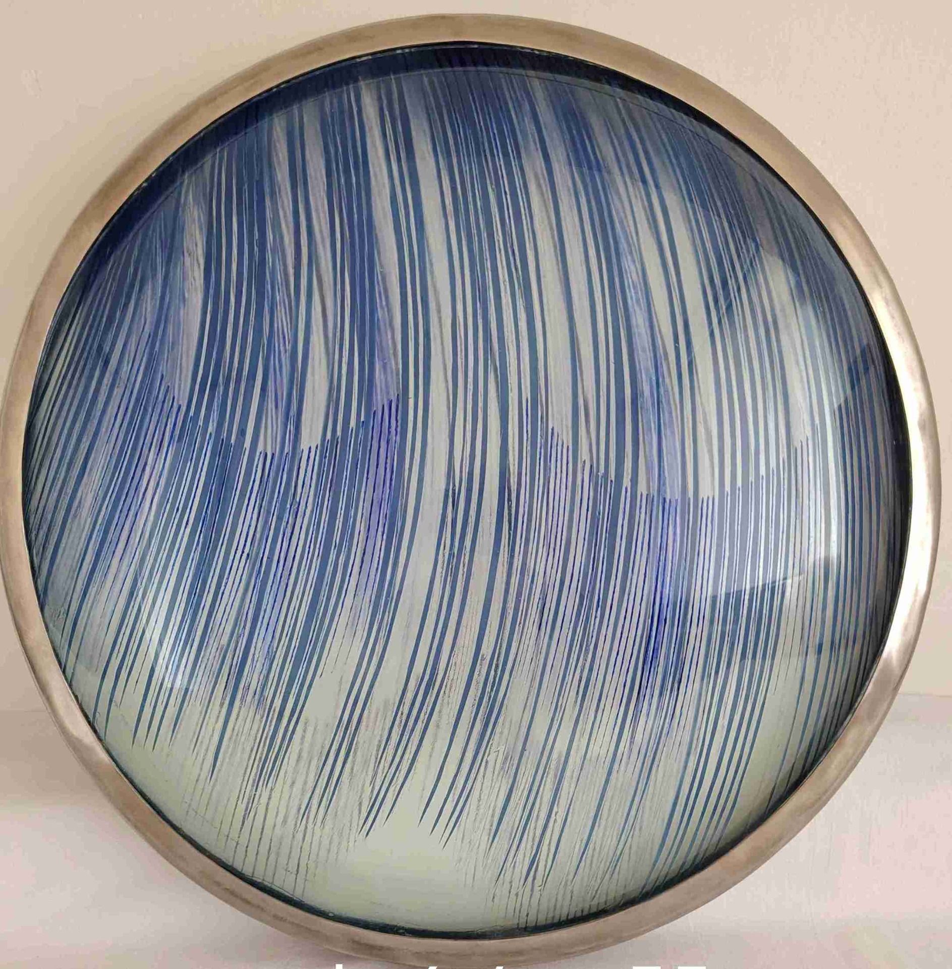 PROUDY 6 sklo nerez pr 55 cm - STREAMS 6 glass stainless steel dia 55 cm