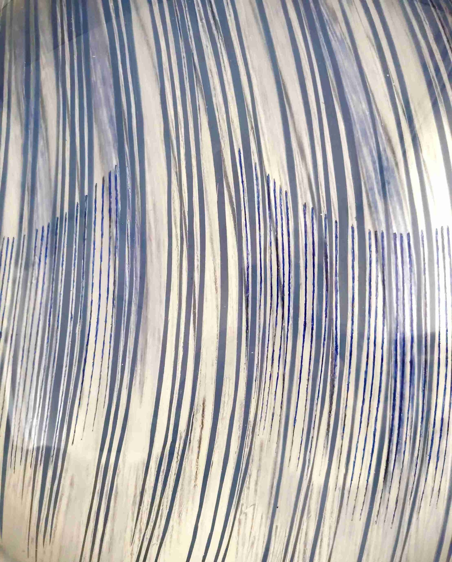 PROUDY 6 sklo nerez pr 55 cm detail - STREAMS 6 glass stainless steel dia 55 cm