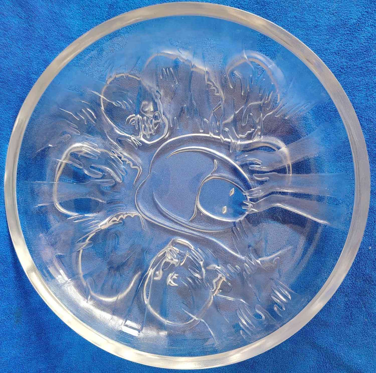 RODINA pr 39 cm broušený křišťál - FAMILY dia 39 cm cut crystal