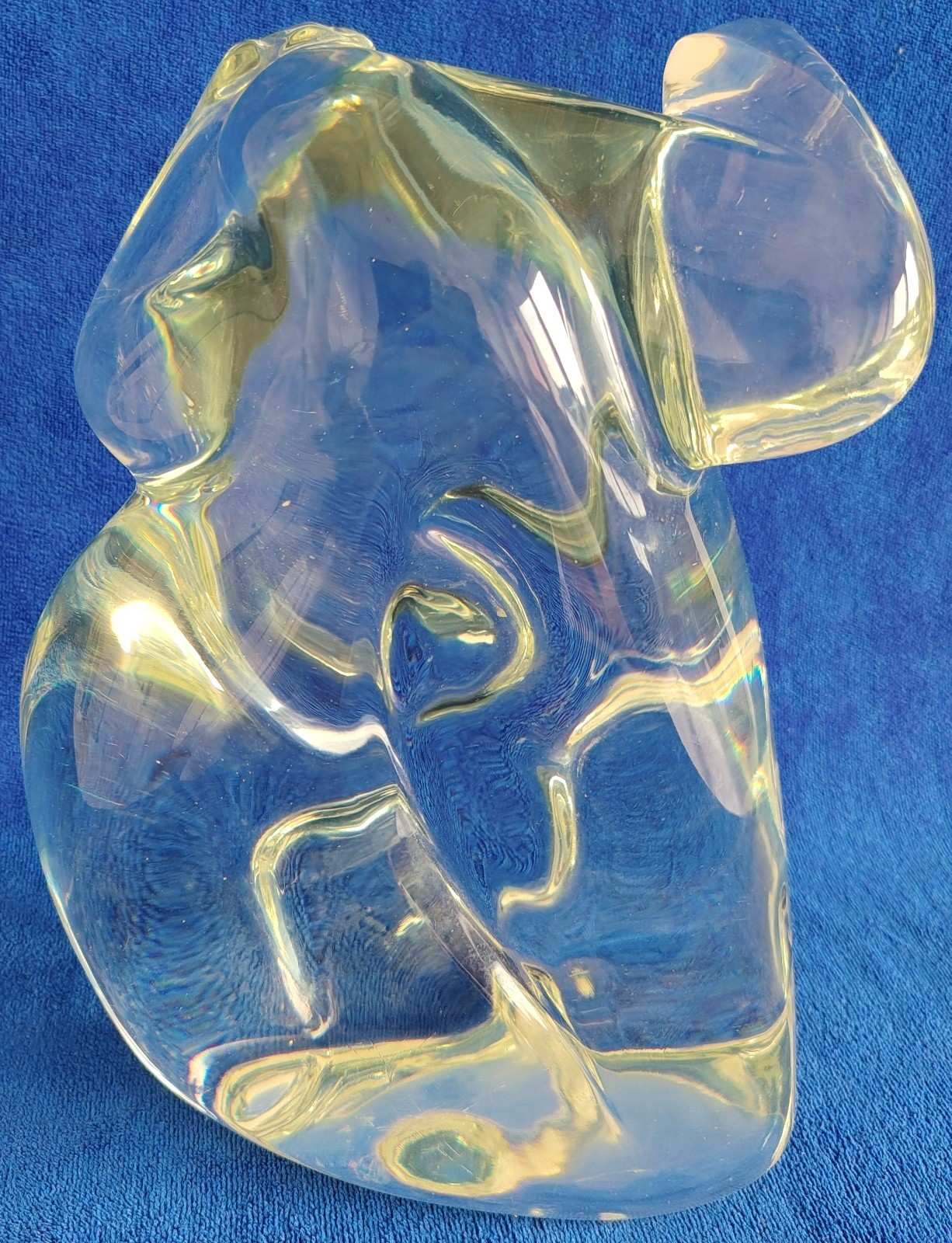 MATKA A DÍTĚ v 24 cm broušený křišťál - MOTHER AND CHILD ht 24 cm cut krystal