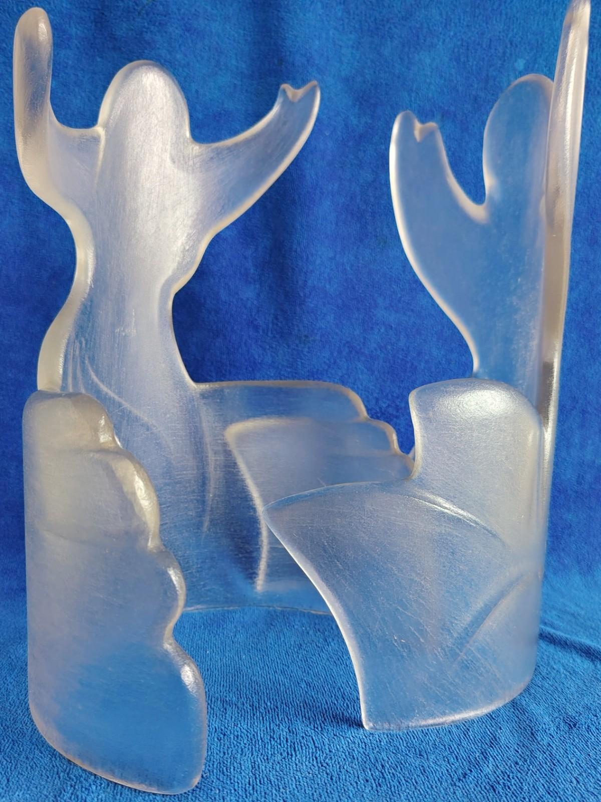 SVÍTÁNÍ v 28 cm broušené sklo - DAYBREAK ht 28 cm cut glass