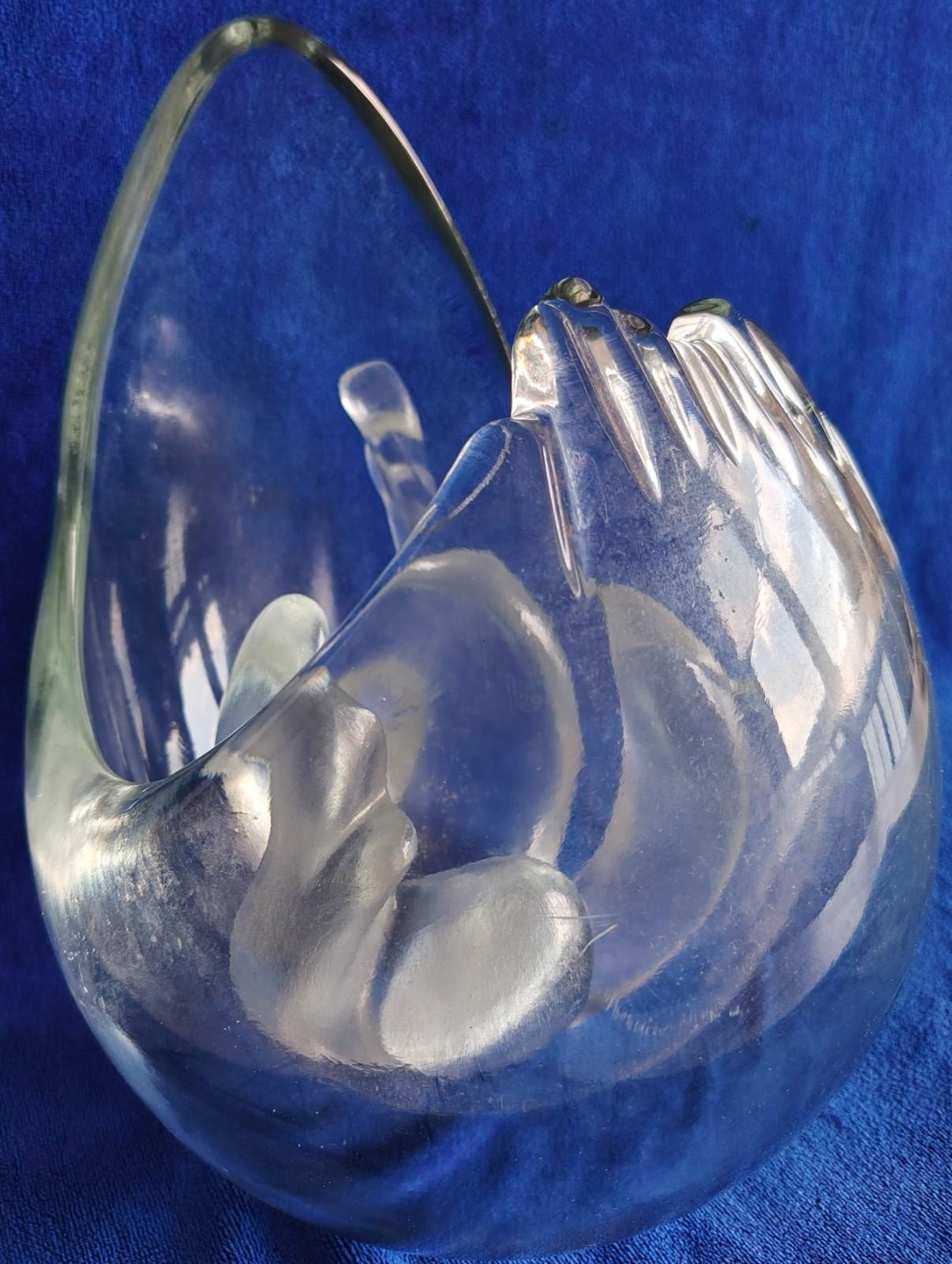 MATKA A DÍTĚ 6 28x26x25 cm broušený křišťál - MOTHER AND CHILD 6 28x26x25 cm cut crystal